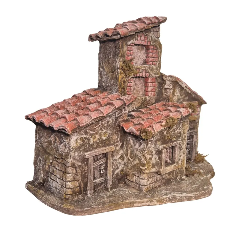 Polystyrene Village for 3,5–5 cm Nativity Figures