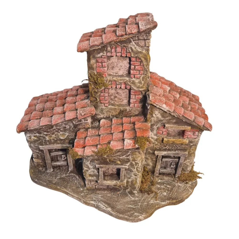 Polystyrene Village for 3,5–5 cm Nativity Figures