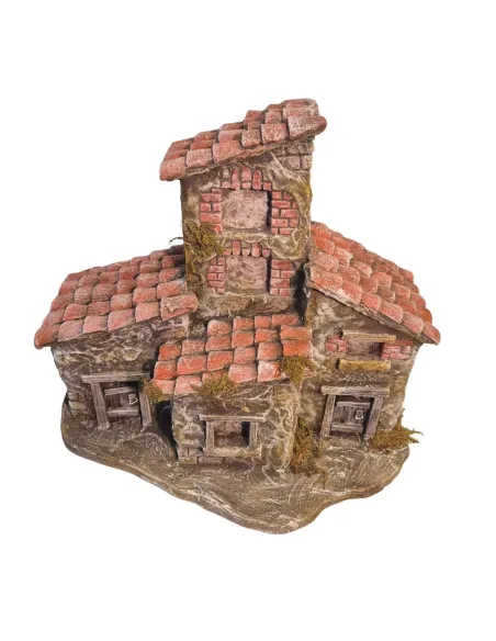 Polystyrene Village for 3,5–5 cm Nativity Figures