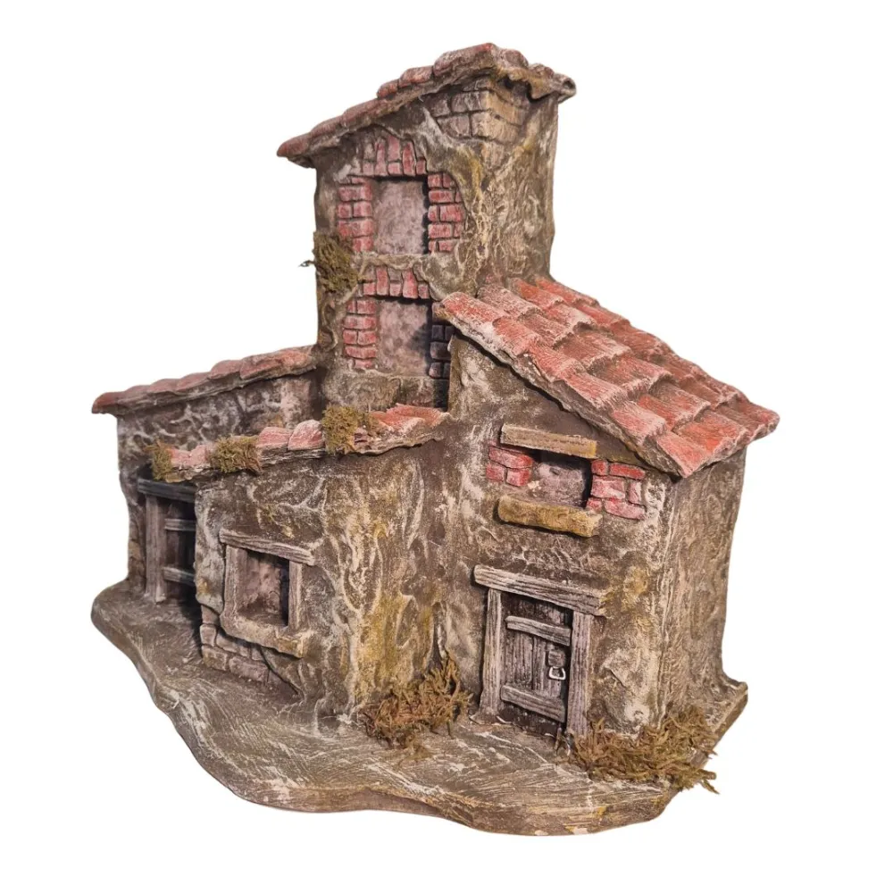 Polystyrene Village for 3,5–5 cm Nativity Figures