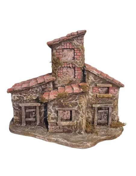 Polystyrene Village for 3,5–5 cm Nativity Figures