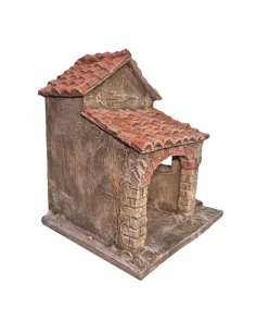 Borgo con bottega in polistirene per statue da 5-8 cm 2