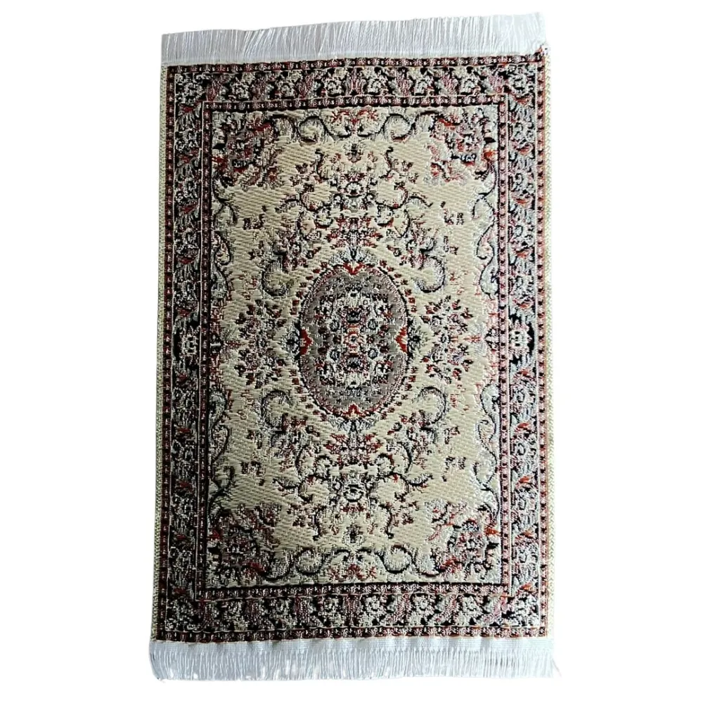 8×14 cm Miniature Persian Rug for 10–30 cm Nativity Figures