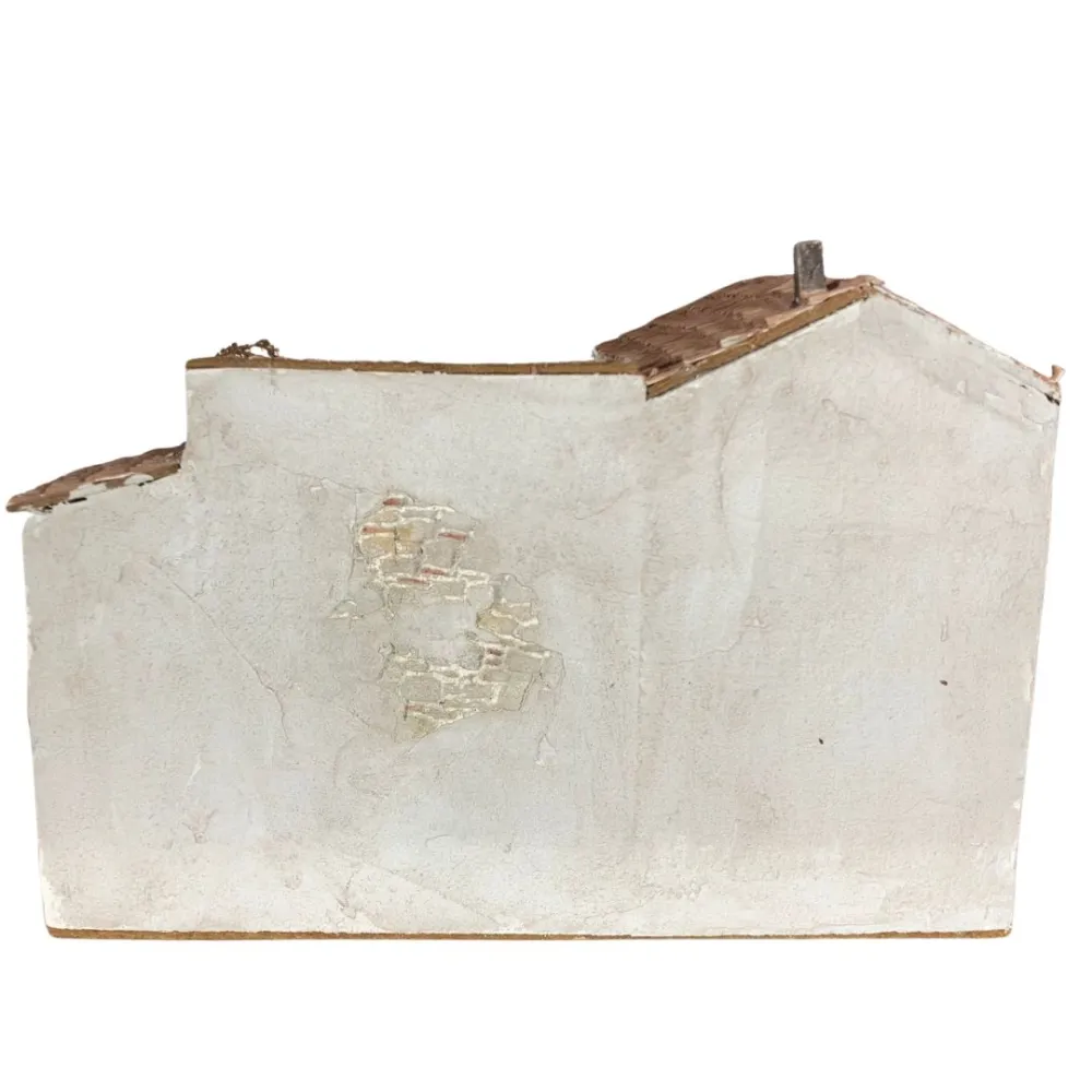Polystyrene Village with Climbing Plant for 8–10 cm Nativity Figures