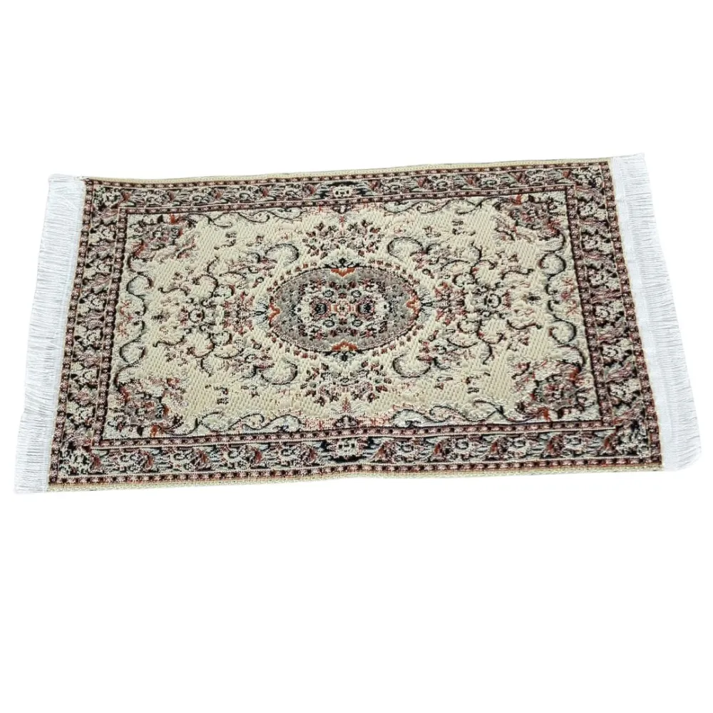8×14 cm Miniature Persian Rug for 10–30 cm Nativity Figures