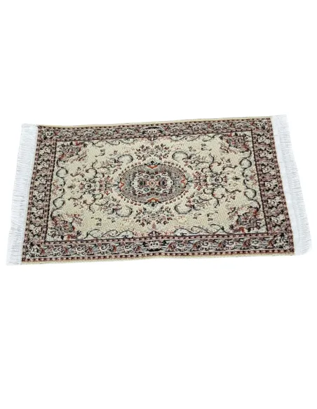 8×14 cm Miniature Persian Rug for 10–30 cm Nativity Figures