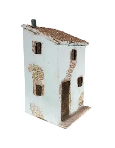 Casa popolare in polistirene per statue da 8-10 cm