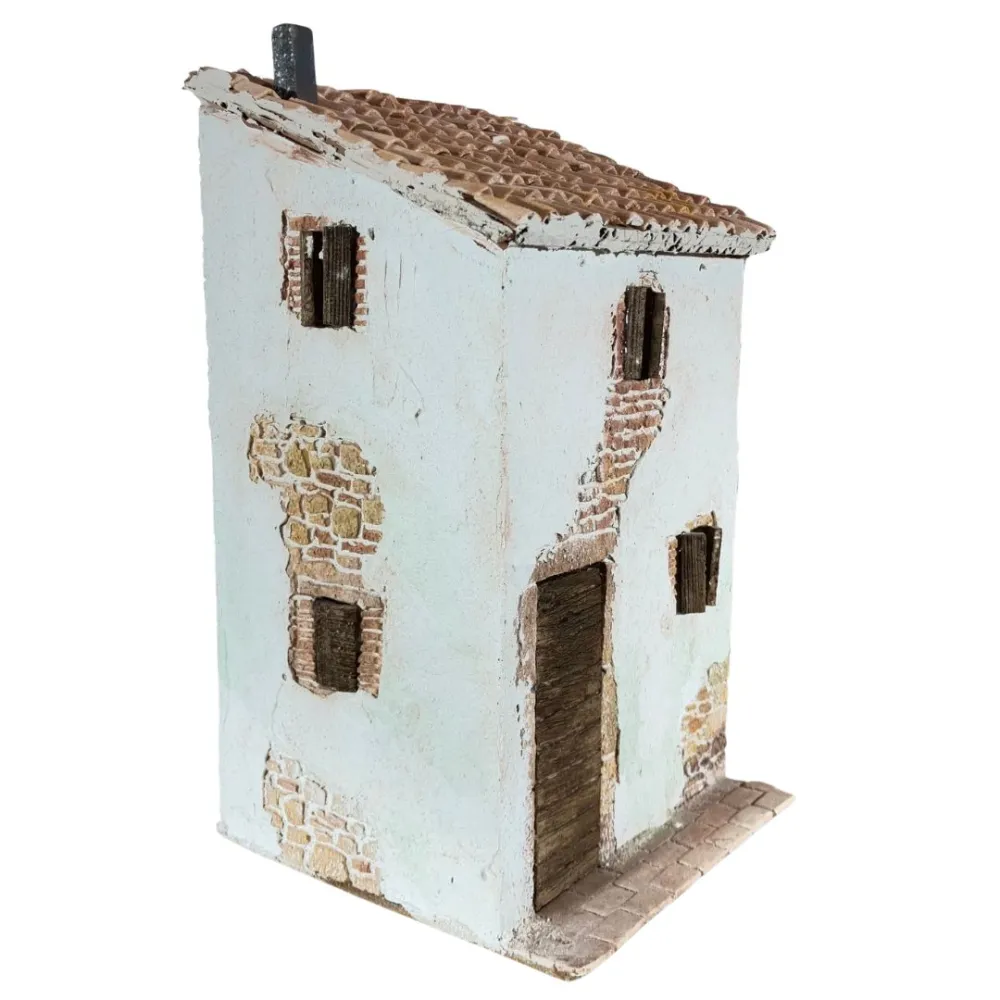 Polystyrene Village House for 8–10 cm Nativity Figures