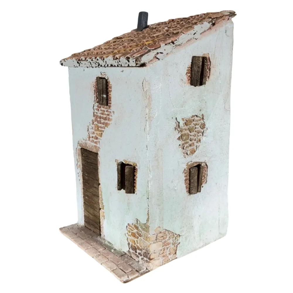 Polystyrene Village House for 8–10 cm Nativity Figures