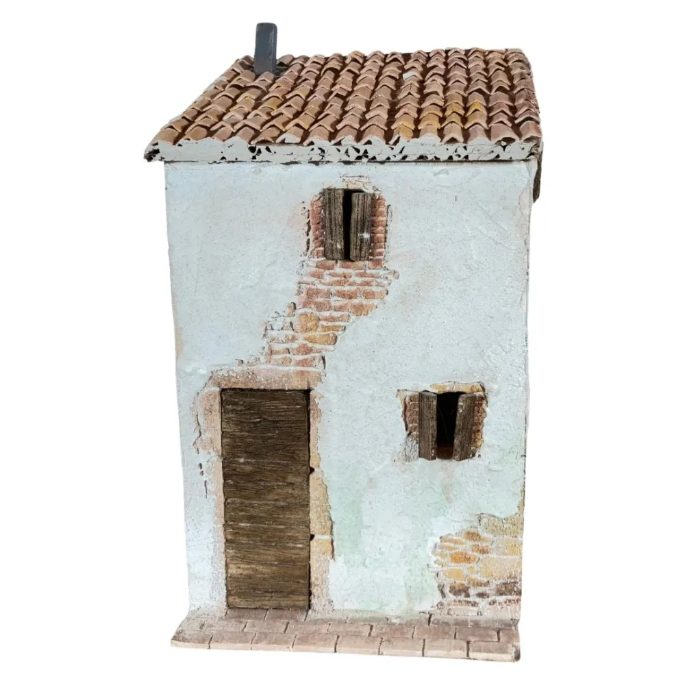 Polystyrene Village House for 8–10 cm Nativity Figures