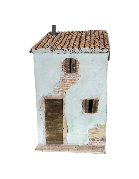 Casa popolare in polistirene per statue da 8-10 cm