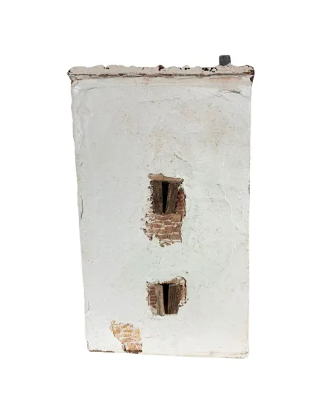 Casa popolare in polistirene per statue da 8-10 cm