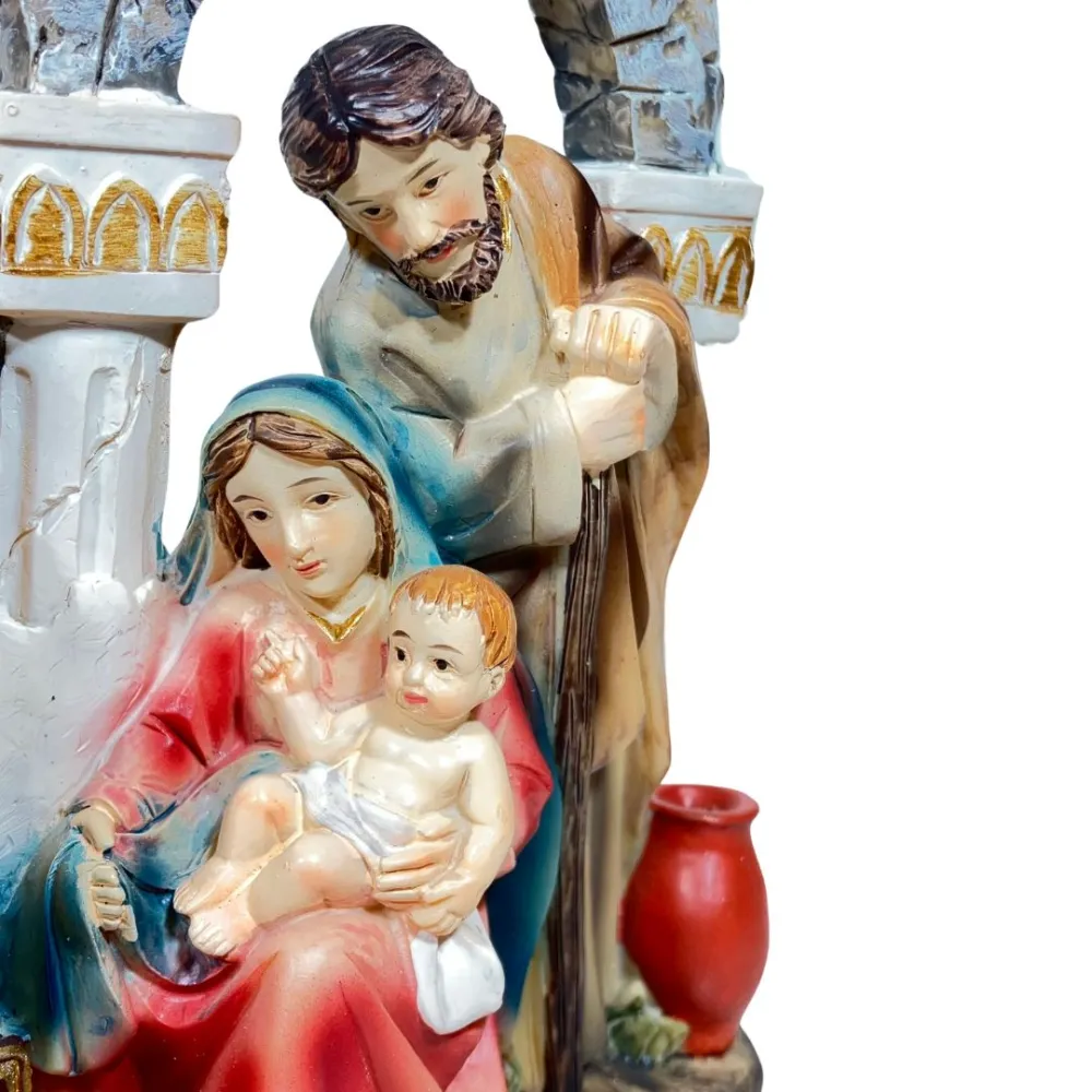Resin Epiphany Scene with Setting – 12 cm
