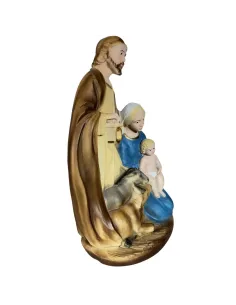 One-Piece Nativity Scene with Ox and Donkey – 23 cm 2