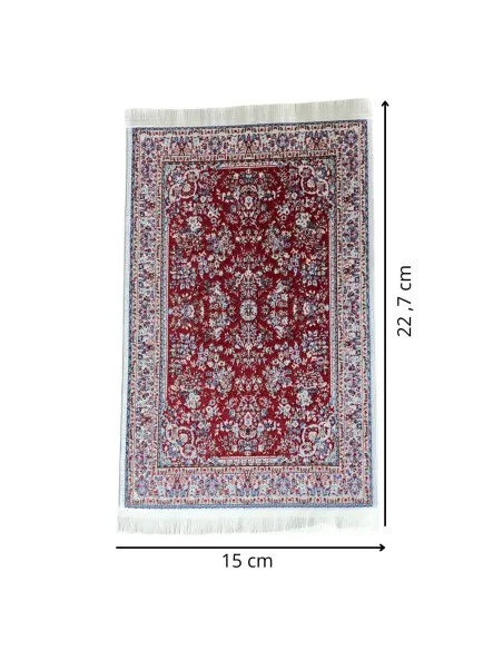 Tappeto persiano 15x23 cm per statue da 30 cm