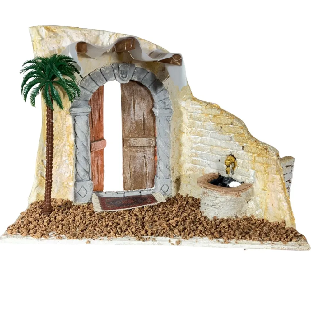 Oriental Setting with Working Fountain for 10–12 cm Nativity Figures