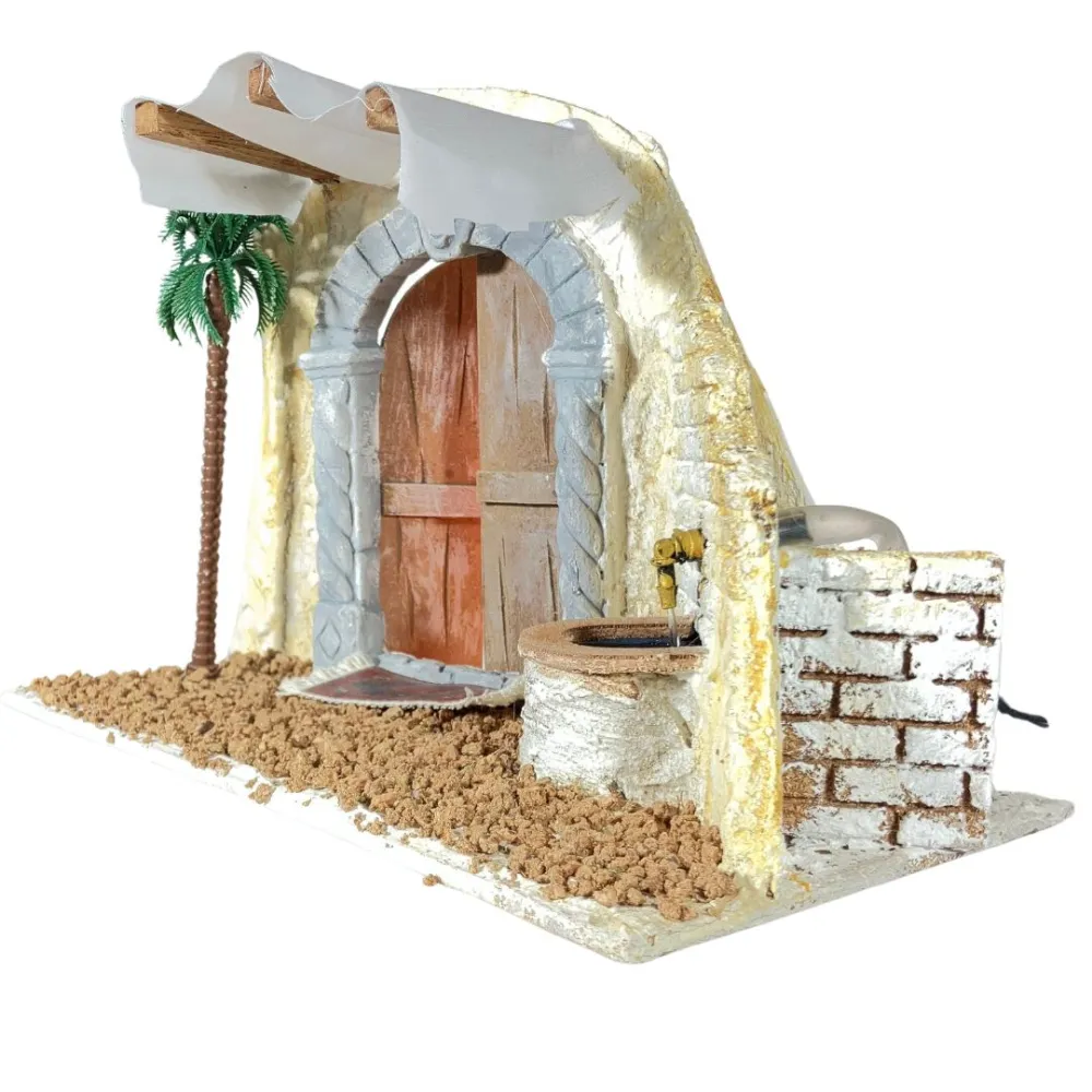 Oriental Setting with Working Fountain for 10–12 cm Nativity Figures