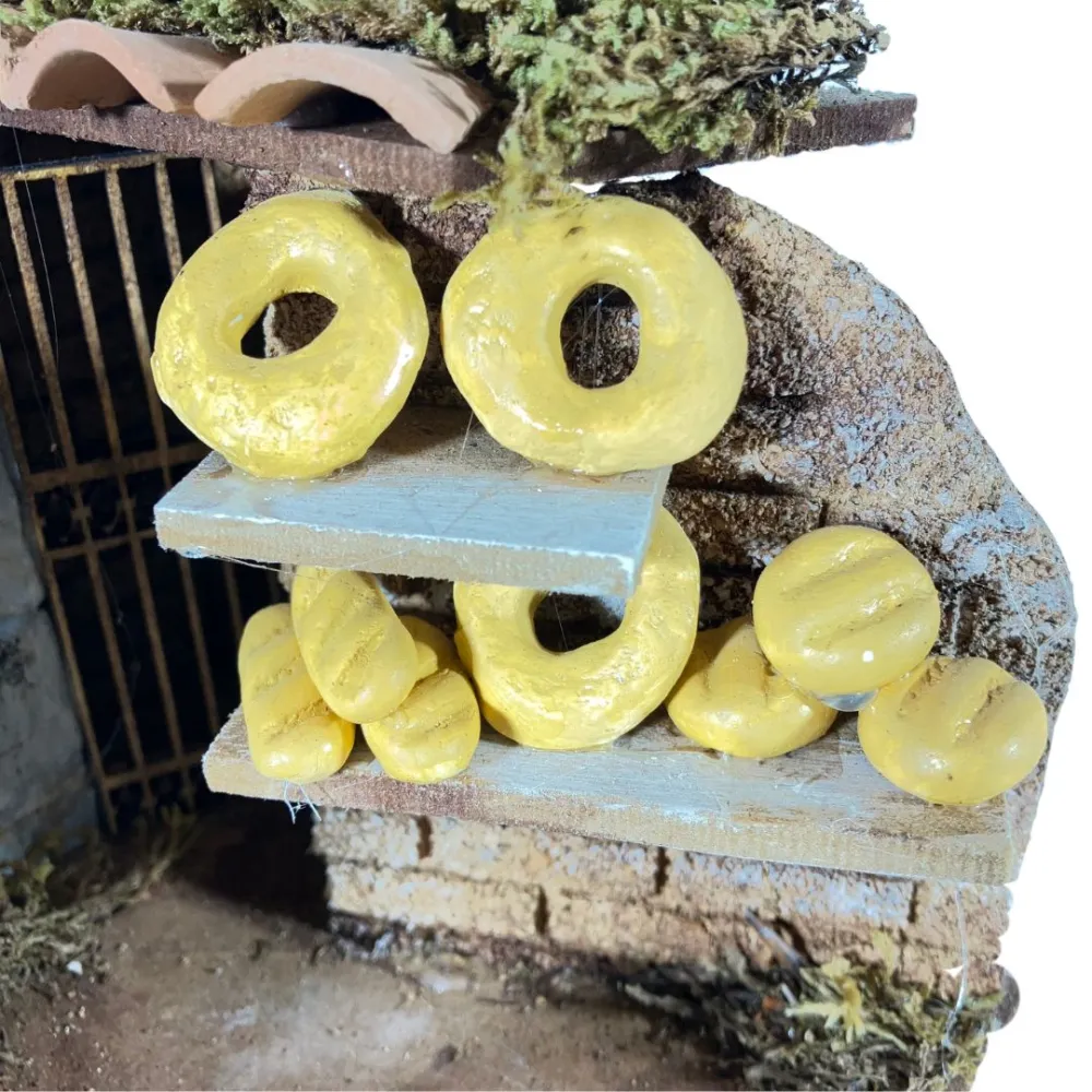 Oven with Bread for 8–10 cm Nativity Figures