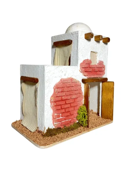 Palestinian House with Turret for 8 cm Nativity Figures