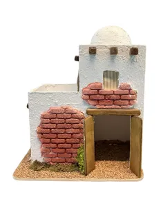 Palestinian House with Turret for 8 cm Nativity Figures 2