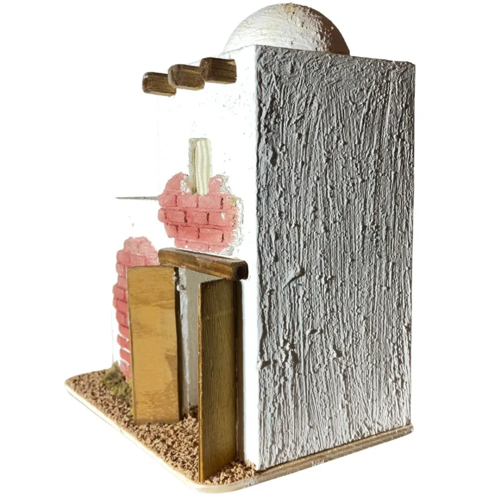Palestinian House with Turret for 8 cm Nativity Figures
