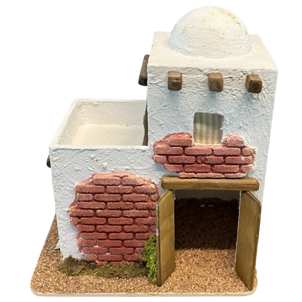 Palestinian House with Turret for 8 cm Nativity Figures