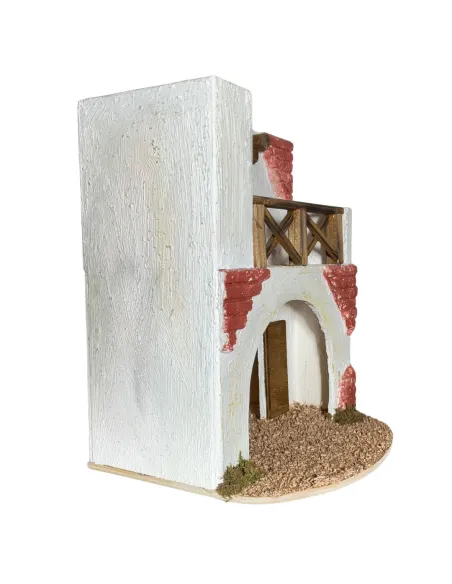 Ambientazione palestinese con arco e terrazza per statue da 6 cm