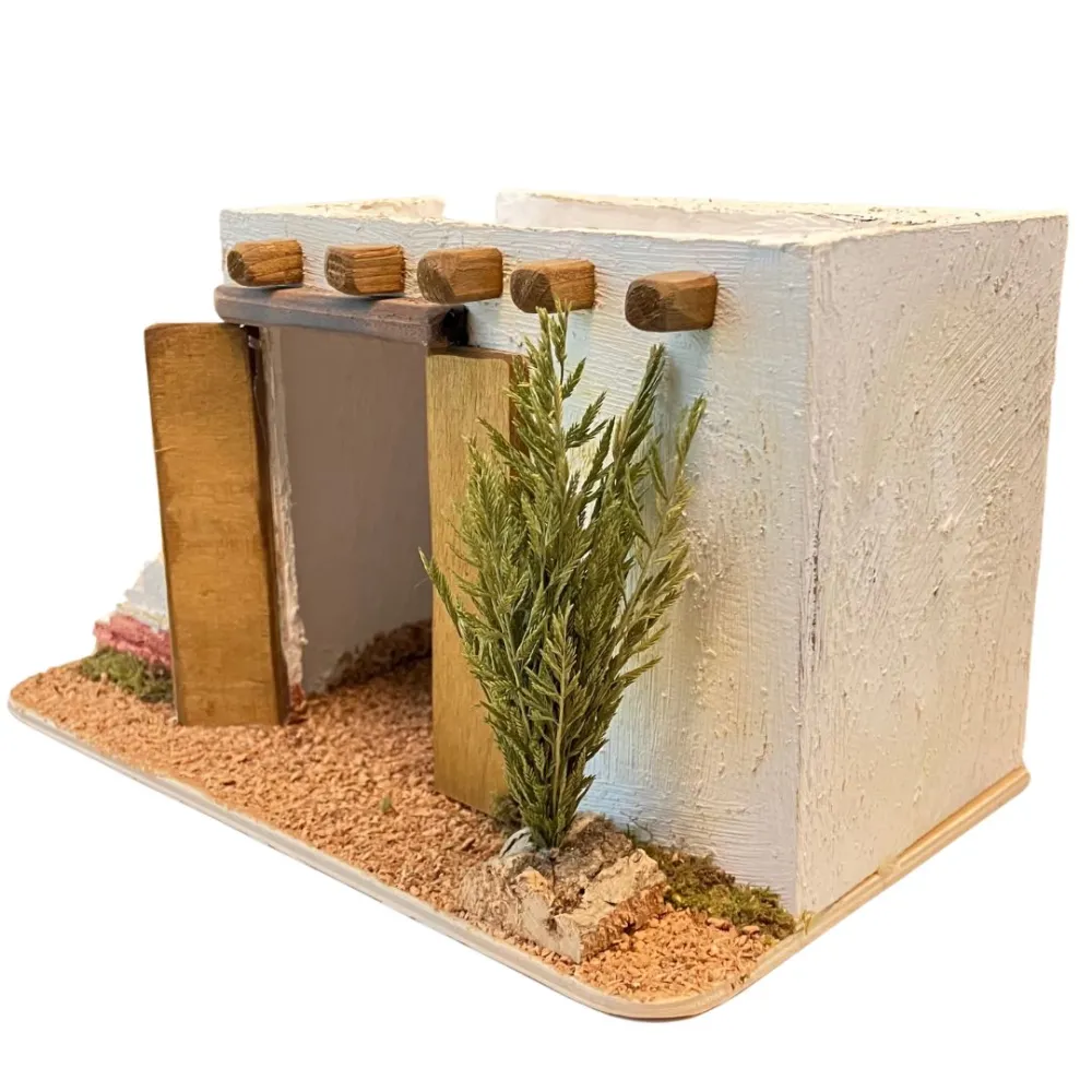 Palestinian Setting with Stairs and Terrace for 8–10 cm Nativity Figures