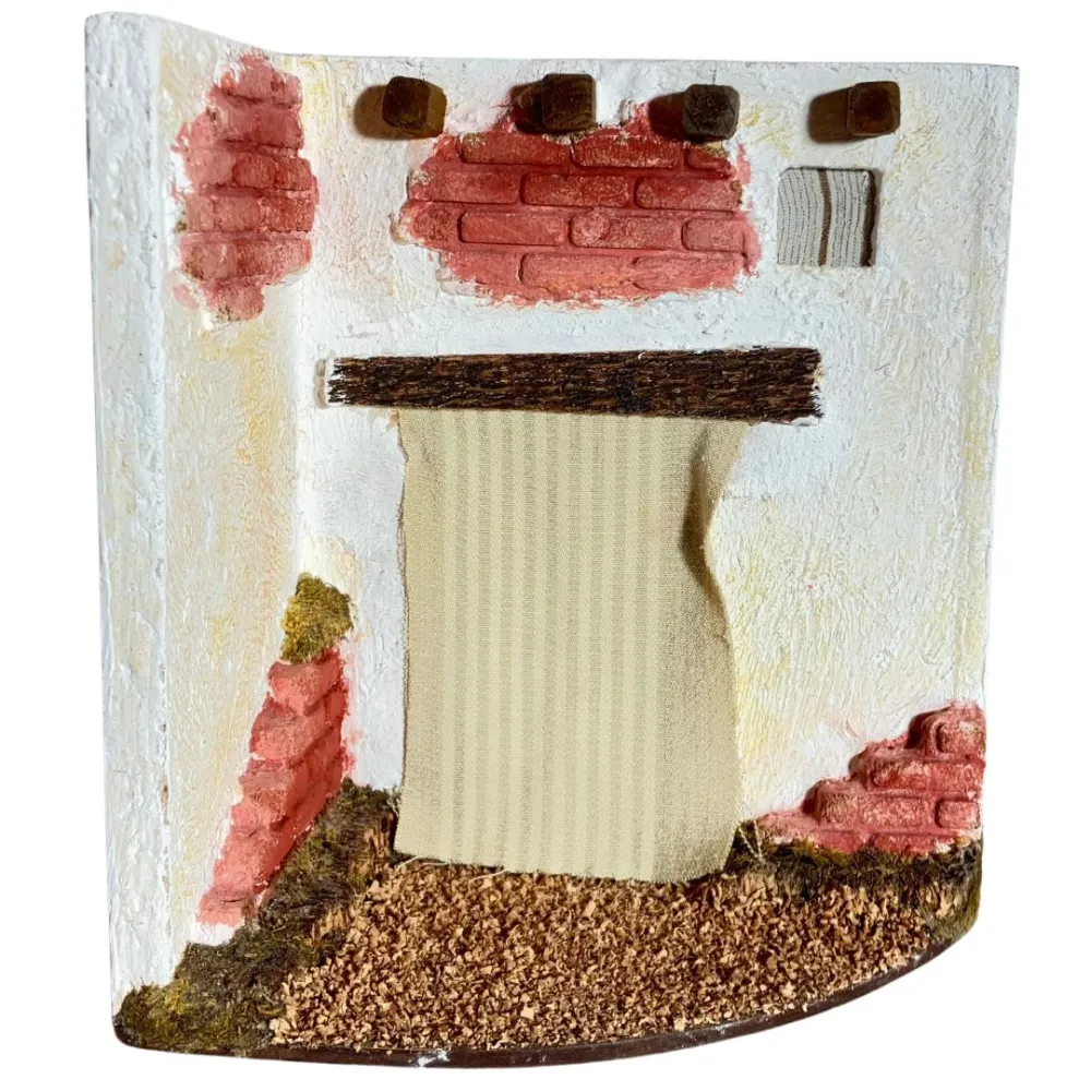Palestinian Setting with Curtain for 8–10 cm Nativity Figures