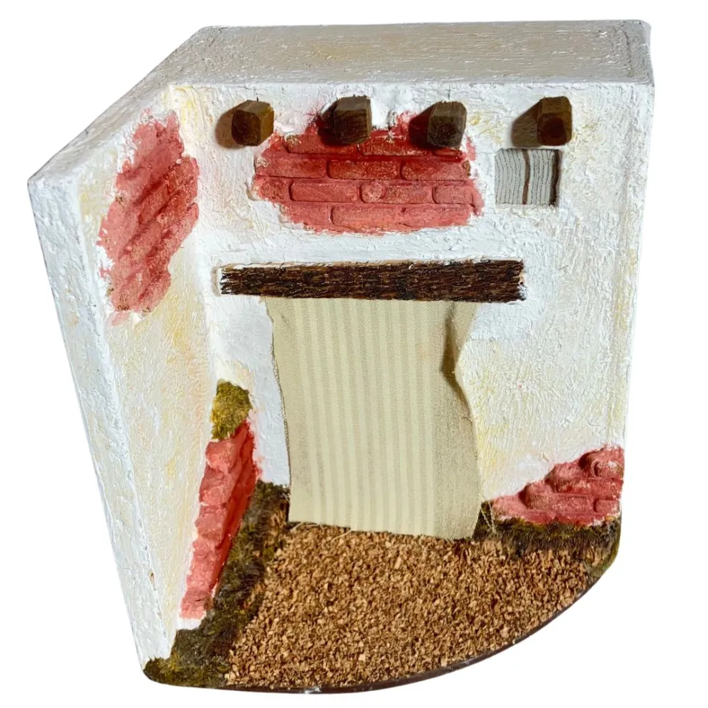 Palestinian Setting with Curtain for 8–10 cm Nativity Figures
