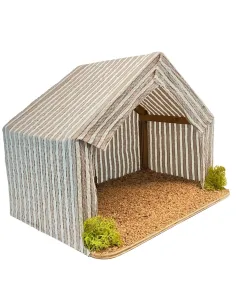 Tenda palestinese in stoffa per statue da 8-10 cm