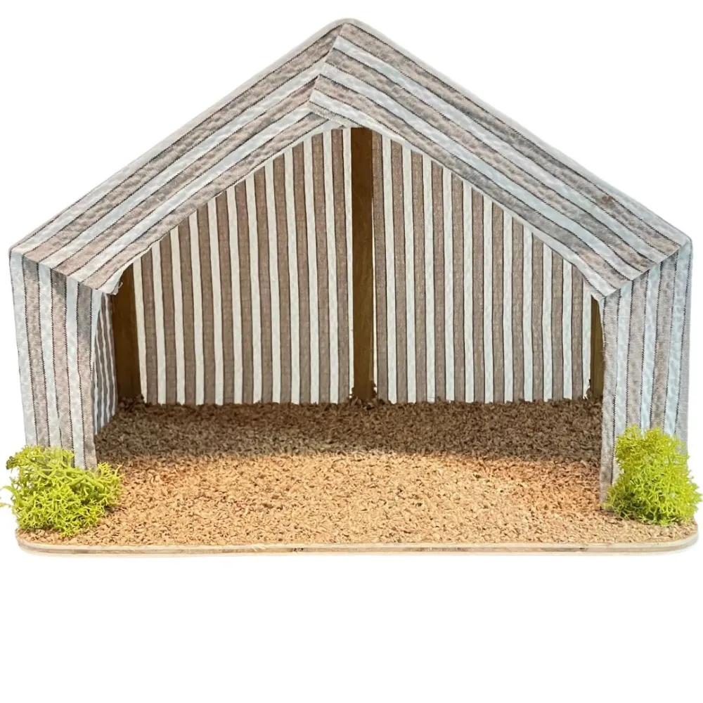 Palestinian Fabric Tent for 8–10 cm Nativity Figures