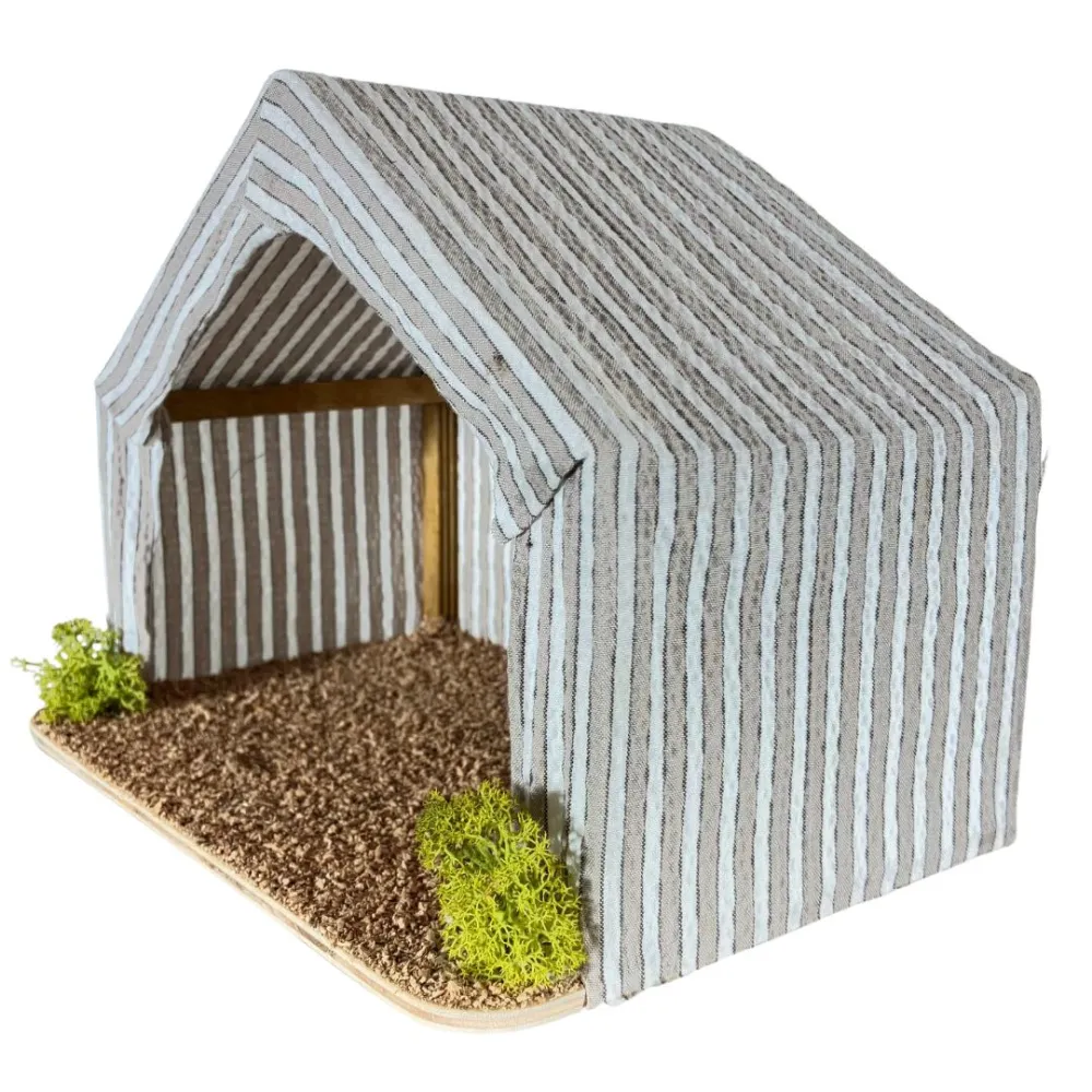 Palestinian Fabric Tent for 8–10 cm Nativity Figures