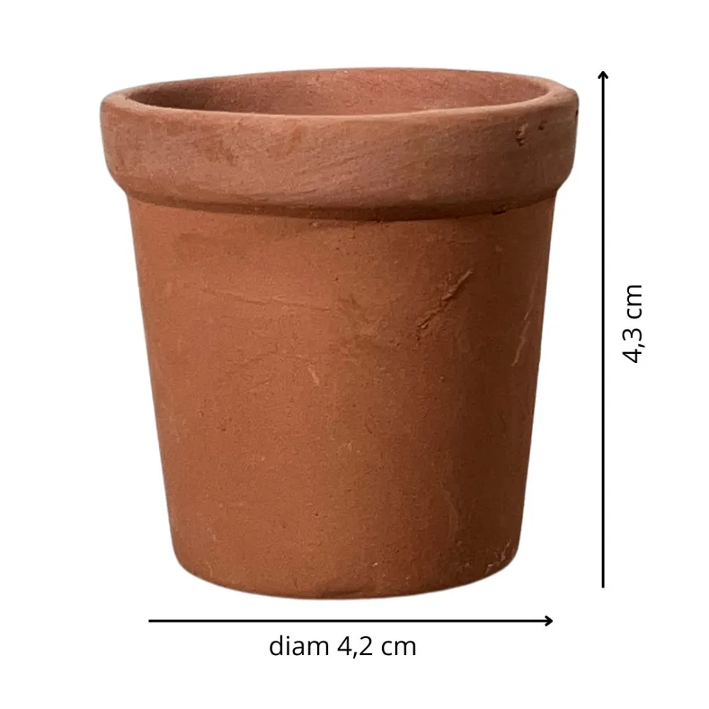 Terracotta Flower Pot for 30 cm Nativity Figures