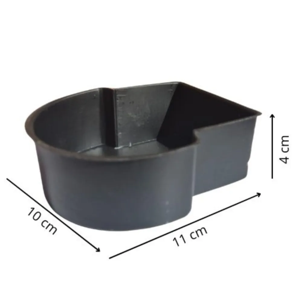 DIY Fountain Basin in PVC – 10×11 cm