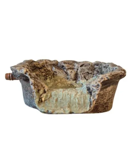 Sorgente per ruscello in resina - vasca di alimentazione