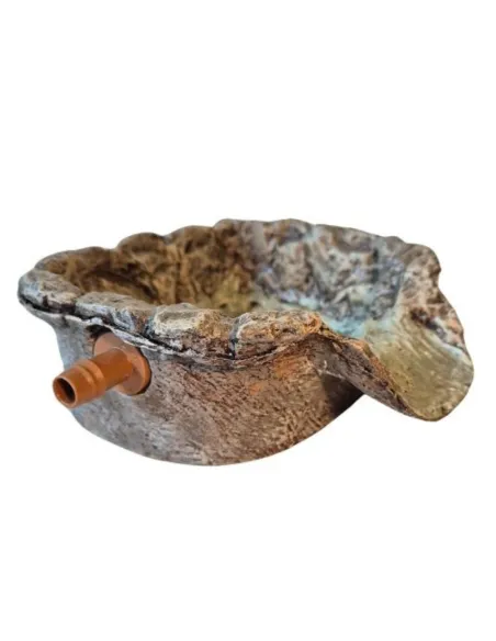 Sorgente per ruscello in resina - vasca di alimentazione