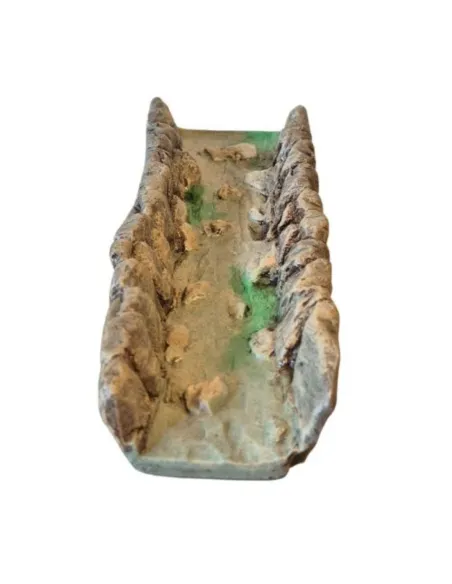 Modular Straight River Section in Resin