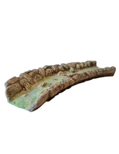 Modular Right-Curved River Section in Resin 2
