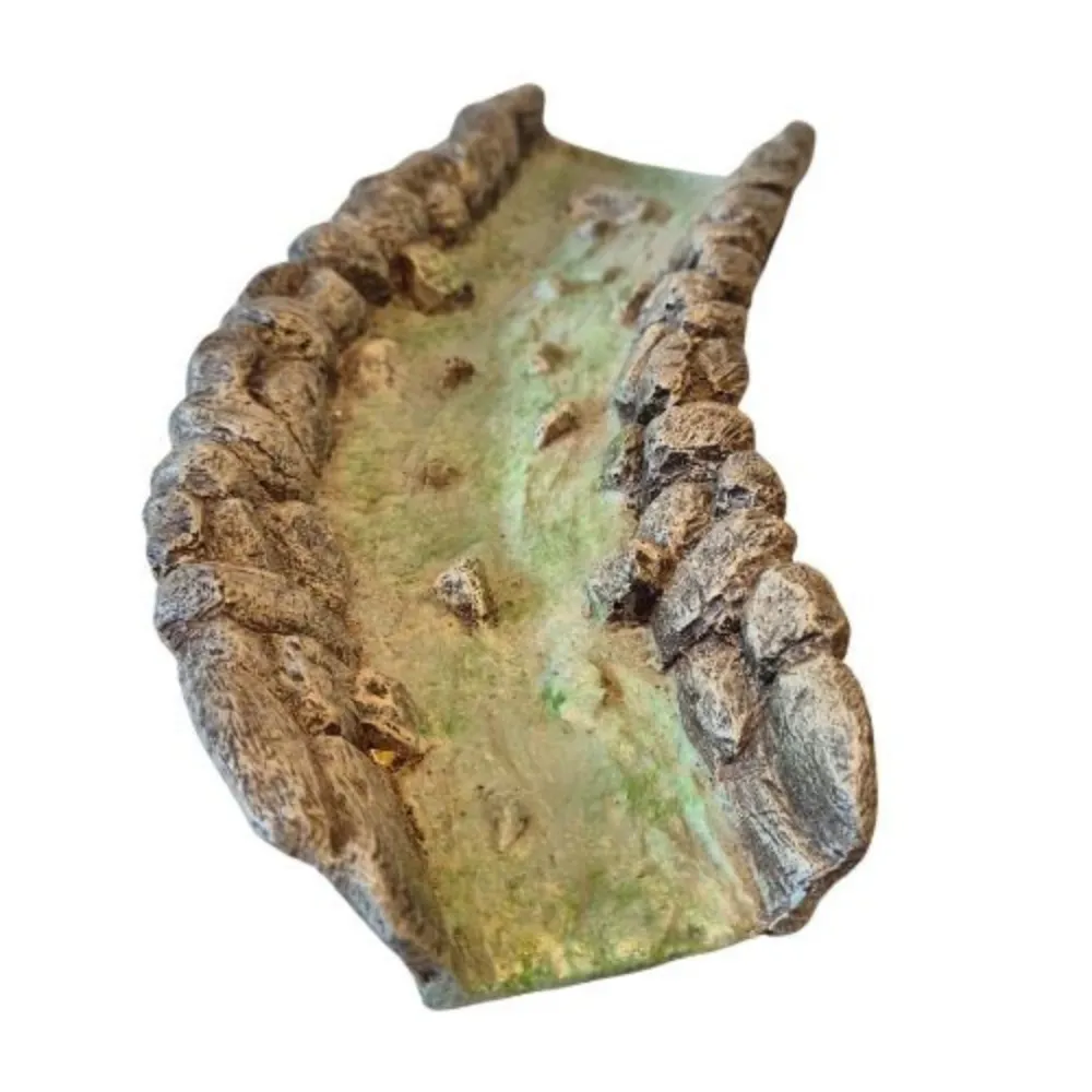 Modular Right-Curved River Section in Resin