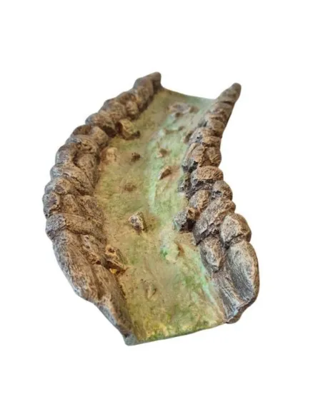 Modular Right-Curved River Section in Resin