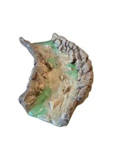 Modular Left-Curved River Section in Resin