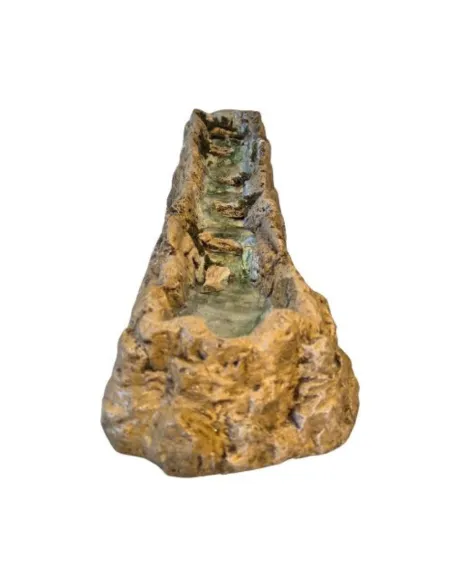 Ruscello con laghetto in resina per statue da 12-15 cm