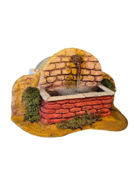 Resin fountain for 8–10 cm Nativity figures