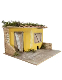 Wooden and Cork Tavern Setting for 10 cm Nativity Figures