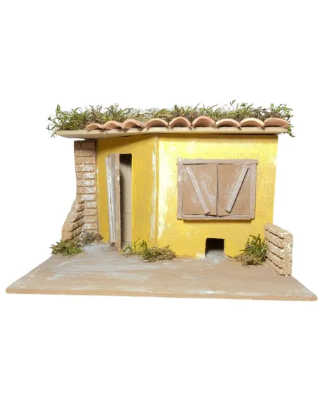 Wooden and Cork Tavern Setting for 10 cm Nativity Figures