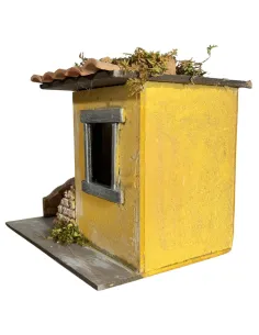 Casa in legno e sughero per statue da 10 cm 2