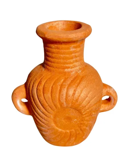 Set of 3 Decorated Terracotta Amphorae for 20 cm Nativity Figures