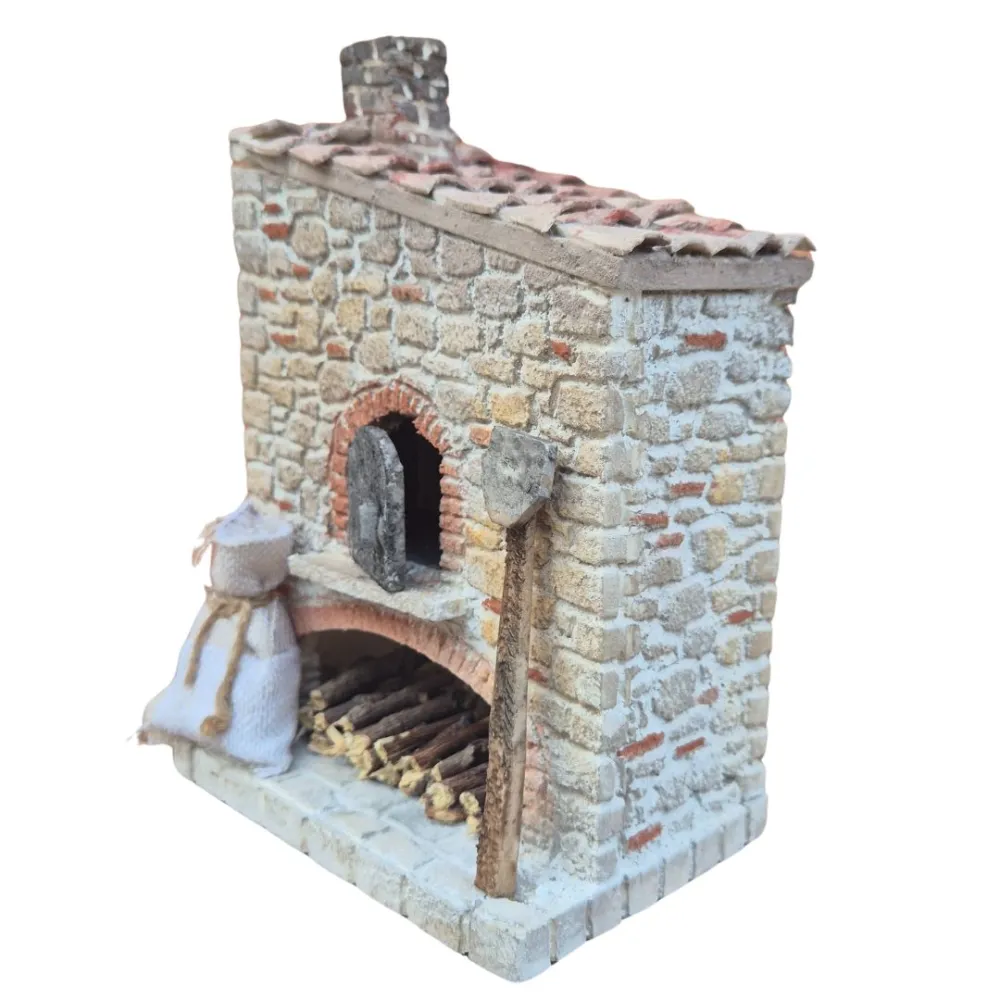 Rustic Polystyrene Oven for 20 cm Nativity Figures