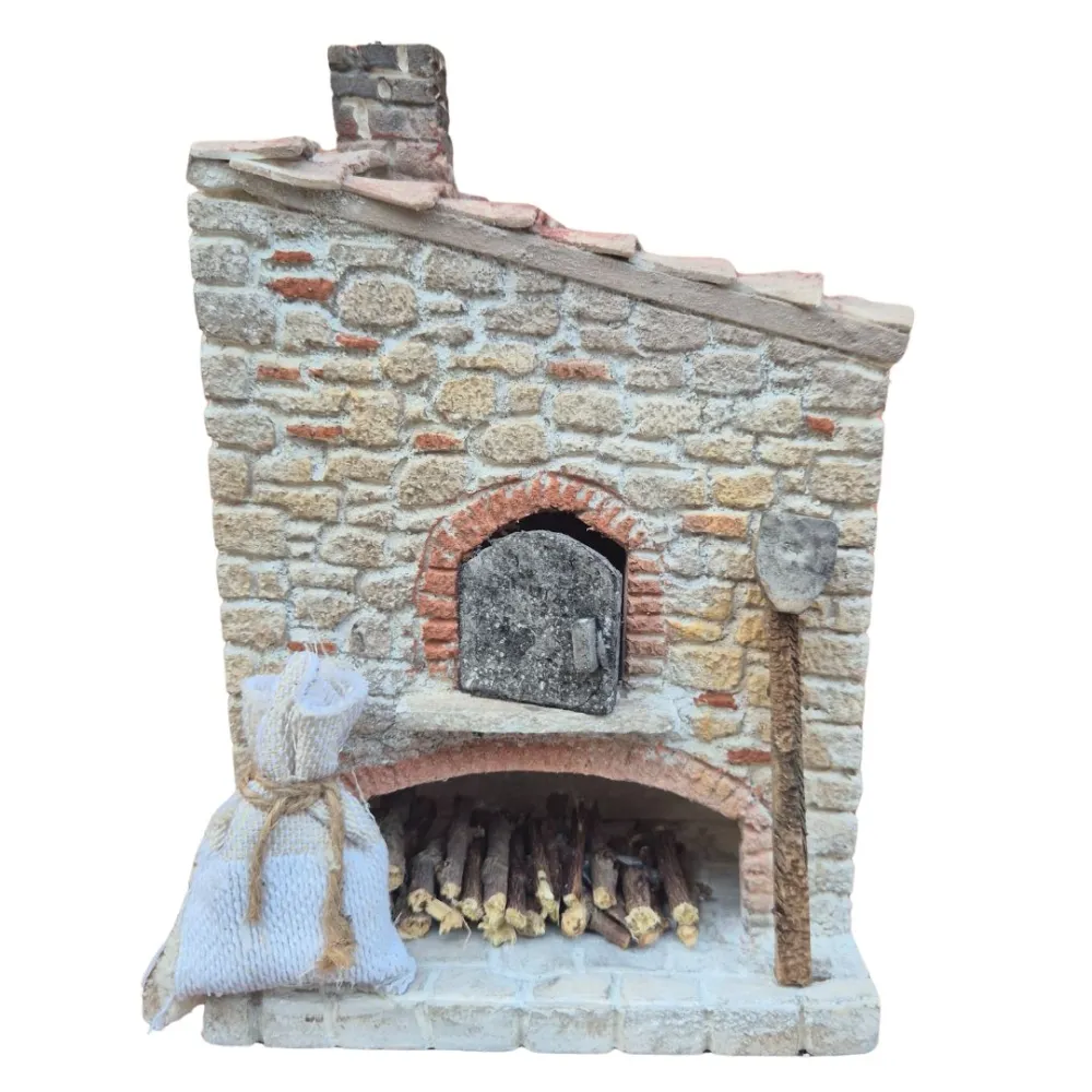 Rustic Polystyrene Oven for 30 cm Nativity Figures